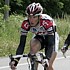 Harte Arbeit fr Frank Schleck whrend der 10. Etappe des Giro d'Italia 2005